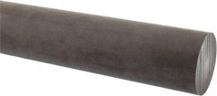 Made in USA - 1' Long, 2" Diam, Acetal (PTFE-Filled) Plastic Rod - Brown - Benchmark Tooling