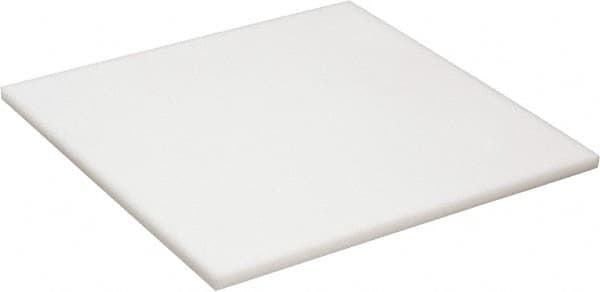 Made in USA - 3/32" Thick x 12" Wide x 1' Long, Acetal Sheet - Natural - Benchmark Tooling