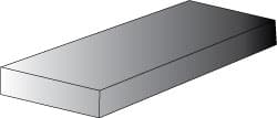 Made in USA - 1' x 48" x 1" Black Polyurethane Sheet - Benchmark Tooling