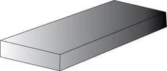 Made in USA - 3' x 24" x 1-1/2" Black Polyethylene (UHMW) Sheet - Benchmark Tooling