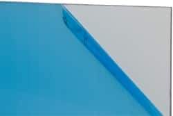 Made in USA - 0.08" Thick x 24" Wide x 3' Long, Acrylic Sheet - Clear - Benchmark Tooling