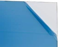 Made in USA - 0.1" Thick x 24" Wide x 2' Long, Acrylic Sheet - Clear - Benchmark Tooling