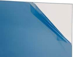 Made in USA - 0.1" Thick x 12" Wide x 3' Long, Acrylic Sheet - Clear - Benchmark Tooling