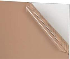 Made in USA - 3/16" Thick x 24" Wide x 3' Long, Acrylic Sheet - Clear - Benchmark Tooling