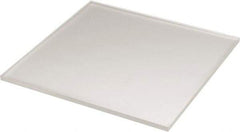 Value Collection - 3/8" Thick x 12" Wide x 1' Long, Acrylic Sheet - Clear - Benchmark Tooling