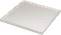 Value Collection - 3/4" Thick x 12" Wide x 1' Long, Acrylic Sheet - Clear - Benchmark Tooling