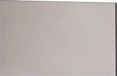 Made in USA - 1/8" Thick x 12" Wide x 2' Long, Acrylic Sheet - Clear, Abrasion Resistant Grade - Benchmark Tooling