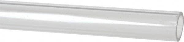 Made in USA - 7/8 Inch Outside Diameter x 6 Ft. Long, Plastic Round Tube - Acrylic - Benchmark Tooling