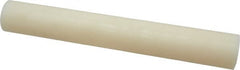 Made in USA - 1' Long, 1-3/4" Diam, Nylon 6/6 Plastic Rod - Natural (Color) - Benchmark Tooling