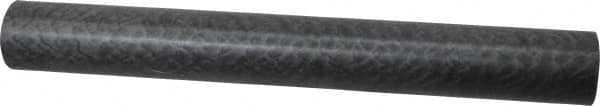 Made in USA - 1' Long, 1-1/2" Diam, Nylon 6/6 (MDS-Filled) Plastic Rod - Black - Benchmark Tooling