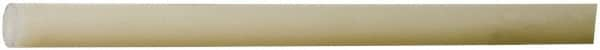 Made in USA - 3/4 Inch Outside Diameter x 5 Ft. Long, Plastic Round Tube - Nylon 6/6 - Benchmark Tooling