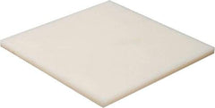 Made in USA - 1/8" Thick x 12" Wide x 1' Long, Nylon 6/6 Sheet - Natural - Benchmark Tooling