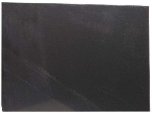 Made in USA - 1/16" Thick x 24" Wide x 2' Long, Nylon 6/6 (MDS-Filled) Sheet - Black - Benchmark Tooling