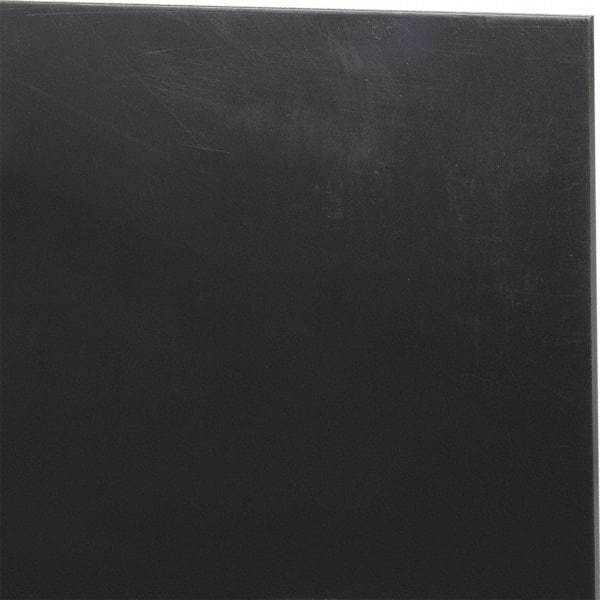 Made in USA - 3/32" Thick x 12" Wide x 1' Long, Nylon 6/6 (MDS-Filled) Sheet - Black - Benchmark Tooling