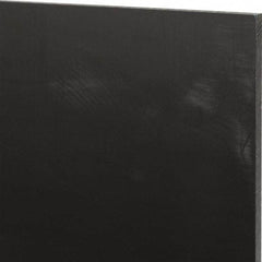 Made in USA - 3/16" Thick x 12" Wide x 2' Long, Nylon 6/6 (MDS-Filled) Sheet - Black - Benchmark Tooling