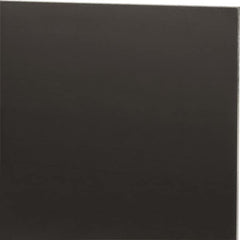 Made in USA - 1/4" Thick x 12" Wide x 4' Long, Nylon 6/6 (MDS-Filled) Sheet - Black - Benchmark Tooling