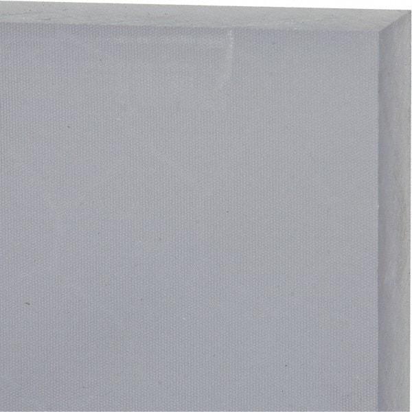 Made in USA - 1" Thick x 12" Wide x 2' Long, Polycarbonate Sheet - Clear - Benchmark Tooling