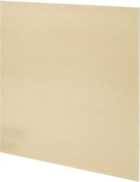 Made in USA - 3/16" Thick x 12" Wide x 1' Long, Epoxyglass Laminate (G10/F4) Sheet - Mustard Yellow, ±0.019 Tolerance - Benchmark Tooling