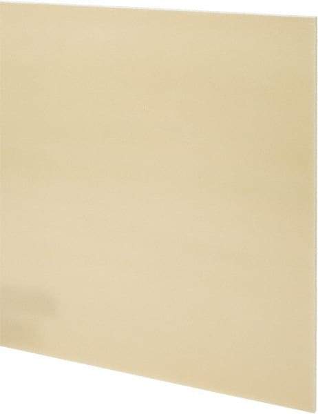 Made in USA - 3/16" Thick x 24" Wide x 3' Long, Epoxyglass Laminate (G10/F4) Sheet - Mustard Yellow, ±0.019 Tolerance - Benchmark Tooling