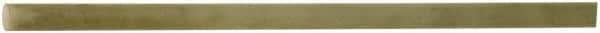 Made in USA - 4' Long, 5/8" Diam, Epoxyglass Laminate (G10/FR4) Plastic Rod - Yellow-Green - Benchmark Tooling