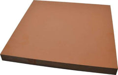 Made in USA - 1" Thick x 12" Wide x 1' Long, Paper-Base Phenolic Laminate (XX) Sheet - Tan - Benchmark Tooling