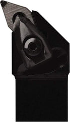 Seco - DDQN, Right Hand Cut, 25.3mm Shank Height x 25.3mm Shank Width, Negative Rake Indexable Turning Toolholder - 152.4mm OAL - Benchmark Tooling