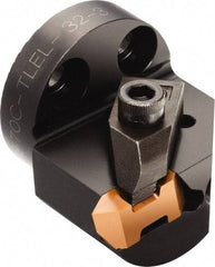 Sandvik Coromant - TLG-3189R Insert, 34mm Head Length, 0.5mm Min Groove Width, Modular Grooving Blade Holder Head - Left Hand Cut, System Size 32, Series Top Lok - Benchmark Tooling