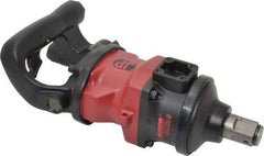 PRO-SOURCE - 1" Drive, 6,000 RPM, 1,800 Ft/Lb Torque Impact Wrench - D-Handle, 10 CFM, 90 psi, 1/2" NPT Inlet - Benchmark Tooling