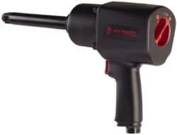 PRO-SOURCE - 3/4" Drive, 6,200 RPM, 200 to 1,300 Ft/Lb Torque Impact Wrench - Pistol Grip Handle, 9 CFM, 3/8" Inlet - Benchmark Tooling