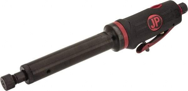 PRO-SOURCE - 1/4" Collet, Straight Handle, Air Straight Die Grinder - 20,000 RPM, Rear Exhaust, 4 CFM, 0.5 hp, 90 psi, 1/4 NPT Inlet - Benchmark Tooling