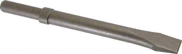 PRO-SOURCE - 25" Head Width, 10.2" OAL, 0" Shank Diam, Flat Chisel - Round Shank, Alloy Steel - Benchmark Tooling