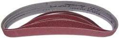 PRO-SOURCE - 3/4" Wide x 20-1/2" OAL, 120 Grit, Aluminum Oxide Abrasive Belt - Aluminum Oxide, Fine, Coated - Benchmark Tooling