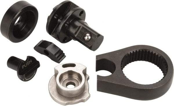 PRO-SOURCE - For Use with 1/2 Impact Ratchet Wrench 5550002345JP, Rebuild Kit - Rear End Plate 34-301714, Front End Plate 34-301719, Yoke 33-301332, Reverse Button 34-301733, Ratchet Pawl 30137, 1/2 Ratchet Anvil 34-301738 - Benchmark Tooling