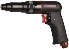 PRO-SOURCE - 1/4" Bit Holder, 1,800 RPM, Pistol Grip Handle Air Screwdriver - 30 to 70 In/Lb Torque, 4 CFM - Benchmark Tooling