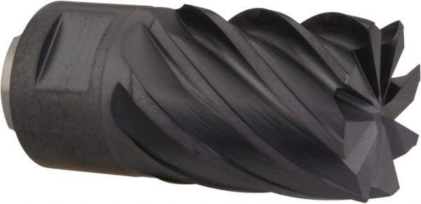 Seco - MP16 M04 Grade MP3000 Carbide Milling Tip Insert - TiAlN Finish, 3 Flutes, 16mm Cutting Diam, 19mm Depth of Cut, 32.6mm Extension, 1/64" Cnr Rad - Benchmark Tooling