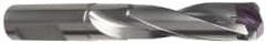 Guhring - 0.551 to 0.57", 46.2mm Max Depth, 5/8" Shank Diam, 68mm Flute, Replaceable-Tip Drill - Benchmark Tooling