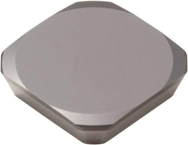 Seco - SEEX42 MD13 Grade CBN200 CBN Milling Insert - Uncoated, 1/8" Thick, 1/2" Inscribed Circle - Benchmark Tooling