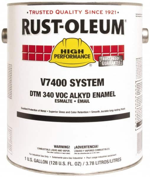 Rust-Oleum - 1 Gal National Blue Gloss Finish Alkyd Enamel Paint - 230 to 425 Sq Ft per Gal, Interior/Exterior, Direct to Metal, <340 gL VOC Compliance - Benchmark Tooling