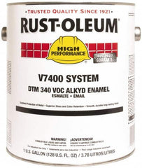 Rust-Oleum - 1 Gal National Blue Gloss Finish Alkyd Enamel Paint - 230 to 425 Sq Ft per Gal, Interior/Exterior, Direct to Metal, <340 gL VOC Compliance - Benchmark Tooling