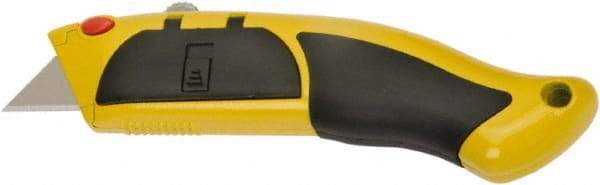 Ability One - Snap Utility Knife - 7" Steel Blade, Yellow Steel Handle - Benchmark Tooling