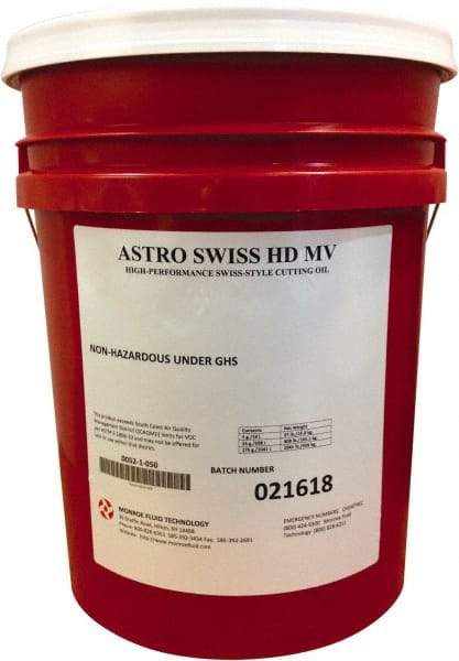 Monroe Fluid Technology - 5 Gal Pail Cutting & Grinding Fluid - Straight Oil - Benchmark Tooling