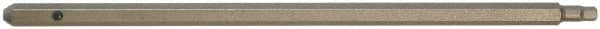 Paramount - 1/8" Hex Screwdriver Blade - 5mm Drive, 5-1/2" OAL - Benchmark Tooling