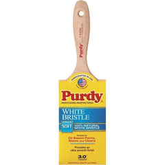 Purdy - 3" Flat Hog General Purpose Paint Brush - 3-1/8" Bristle Length, 5-1/2" Wood Beavertail Handle - Benchmark Tooling