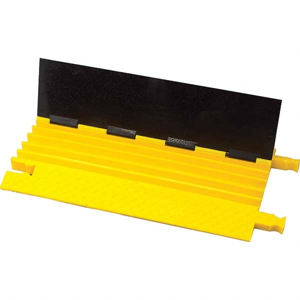 Checkers - On Floor Cable Covers Cover Material: Polyurethane Number of Channels: 5 - Benchmark Tooling