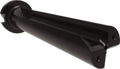 Allied Machine and Engineering - 11" Max Drill Depth, 4.5xD, 2.2" Diam, Indexable Insert Drill - 2 Inserts, CAT50 Taper Shank - Benchmark Tooling
