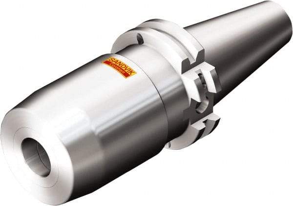 Sandvik Coromant - CAT40 CATV40 Taper Shank, 20mm Hole Diam, Hydraulic Tool Holder/Chuck - 55mm Nose Diam, 82mm Projection, Through Coolant - Exact Industrial Supply