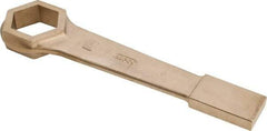 Ampco - 2-3/4" 6 Point Striking Box Wrench - Single End, 17" OAL, Aluminum Bronze - Benchmark Tooling