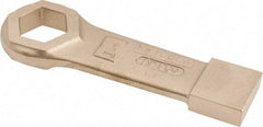 Ampco - 1-5/16" 6 Point Striking Box Wrench - Single End, 7-1/2" OAL, Aluminum Bronze - Benchmark Tooling