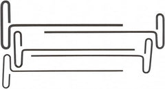 Bondhus - 5 Piece Loop T-Handle Hex Key Set - Hex Range 2.5 to 6mm, 9" OAL, Protanium High Torque Steel - Benchmark Tooling