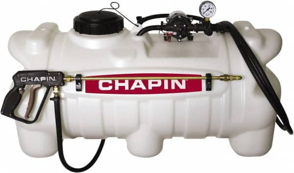 Chapin - 25 Gal Chemical Safe Garden Hand Sprayer - Use with Cleaners/Degreasers, Polyethylene Tank, Wide Mouth, Reinforced Hose - Benchmark Tooling